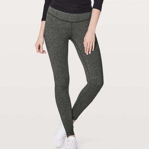 Lululemon Wunder Under Tights Herringbone Leggings size 10